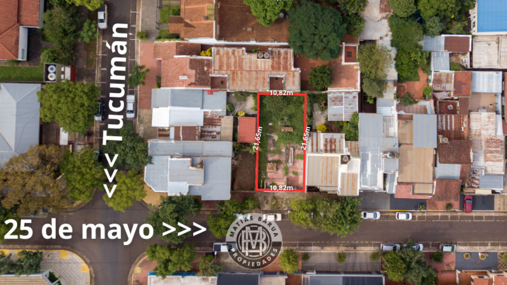 Terreno Centro, en Venta