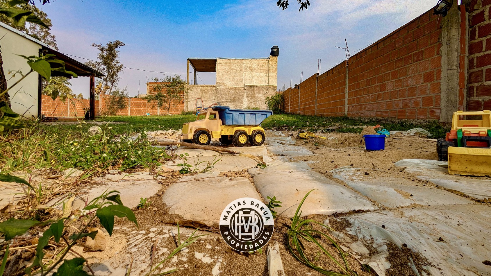 Casa con terreno grande en venta
