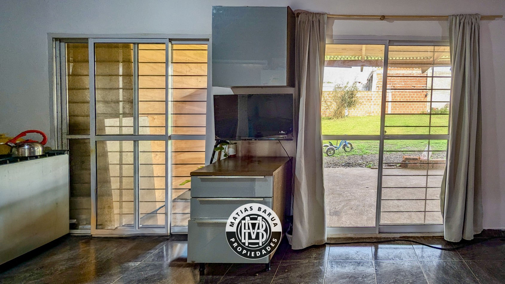 Casa con terreno grande en venta
