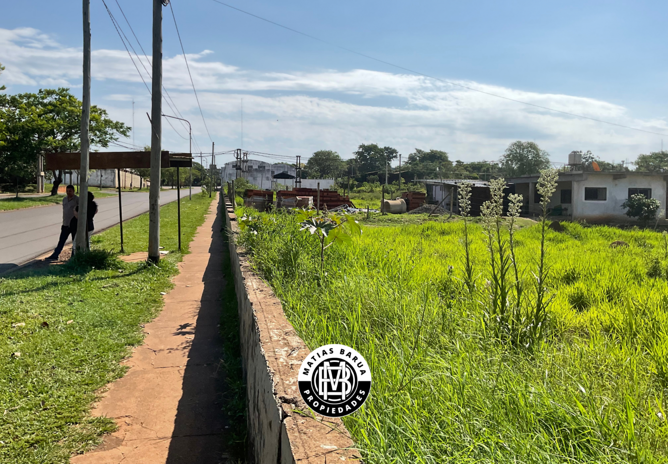 Terrenos sobre avenida, Miguel Lanus, Posadas