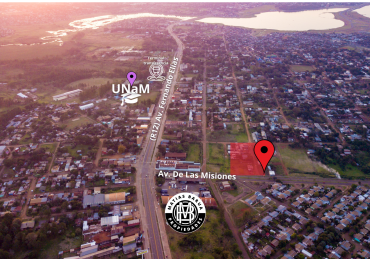 Terreno sobre avenida, Miguel Lanus, Posadas